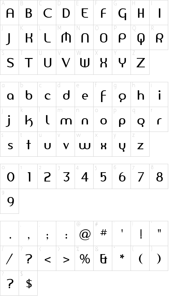 Amerika Sans Schriftart Font Download Kostenlos