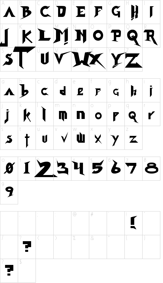 Endbuster Schriftart Font Download Kostenlos