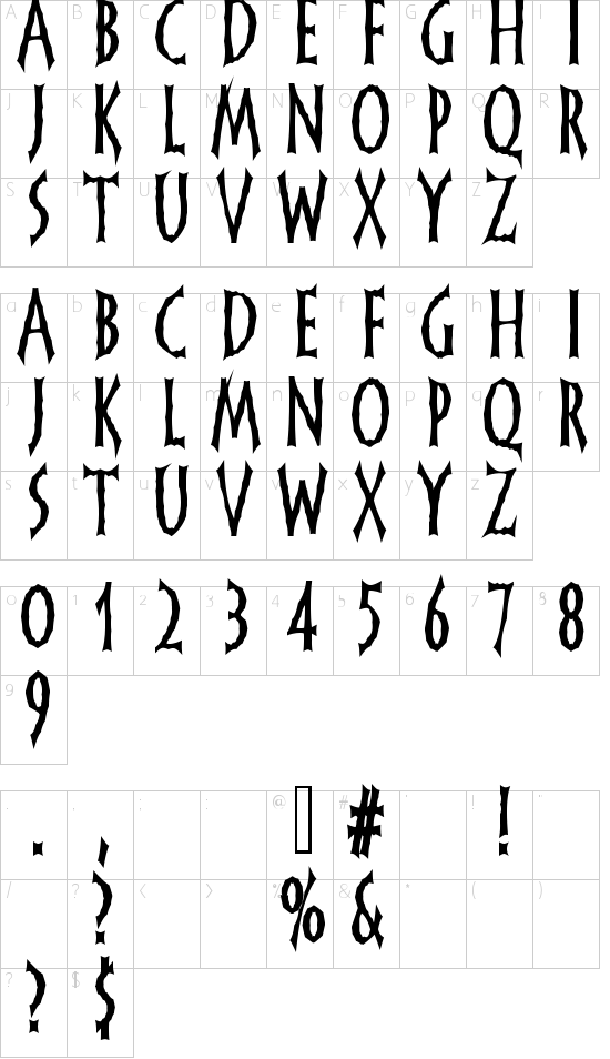 FrankenDork Schriftart Font Download Kostenlos