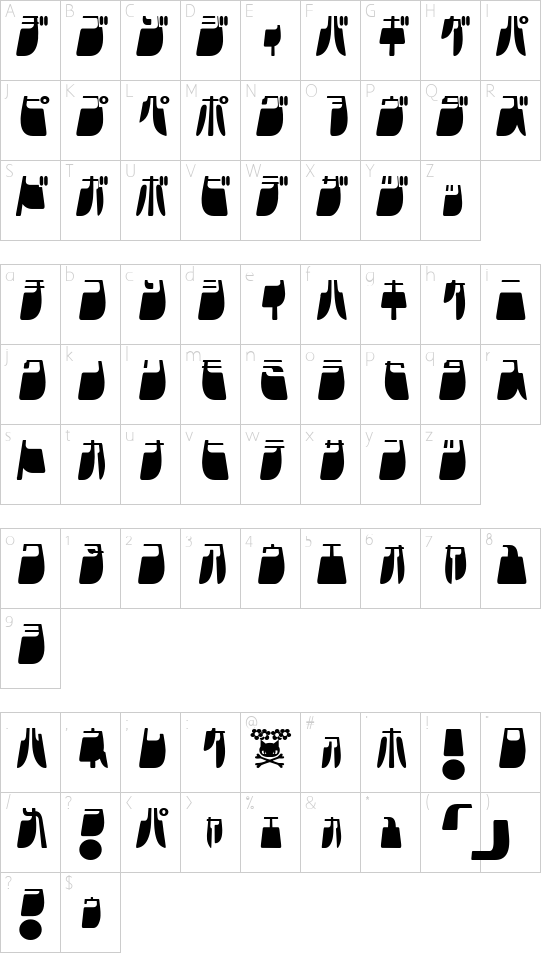 Frigate Katakana - Light Schriftart Font Download Kostenlos