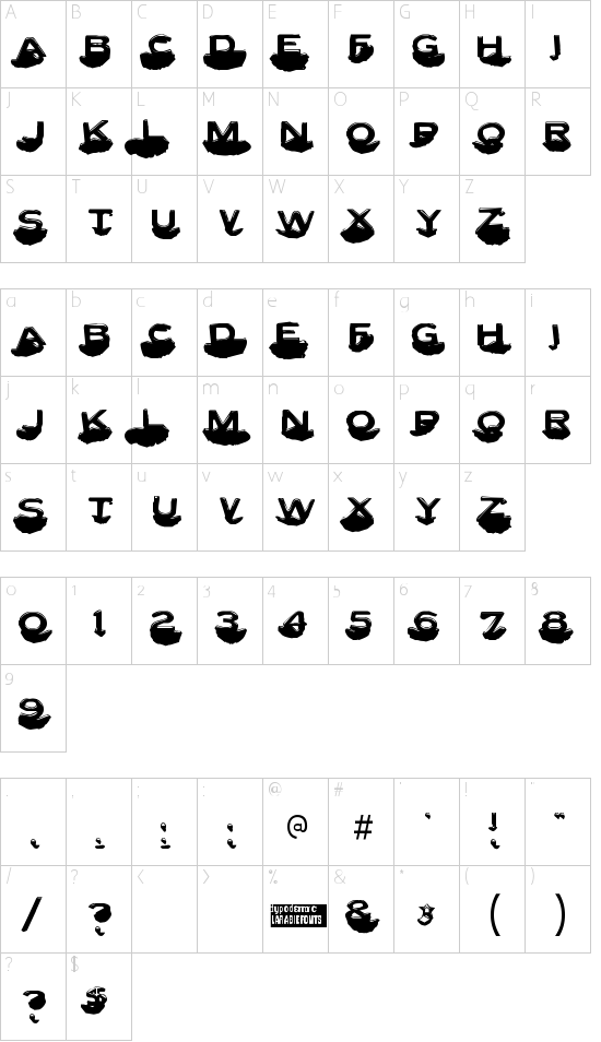 Letter Set A Schriftart Font Download Kostenlos