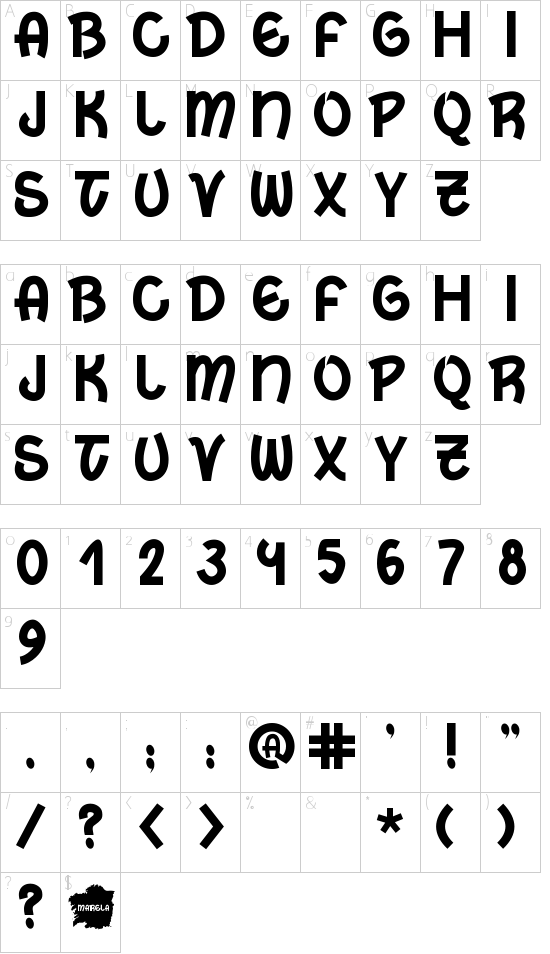 Marela Schriftart Font Download Kostenlos