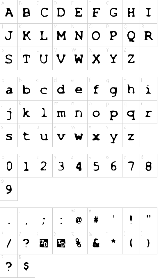 Overexposed Schriftart Font Download Kostenlos
