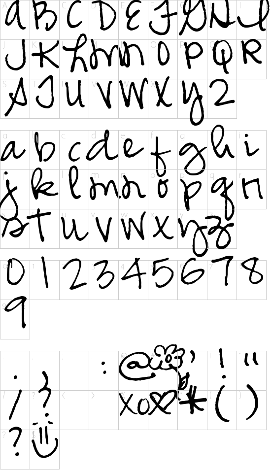 Pea Glo-Girl Script Schriftart Font Download Kostenlos