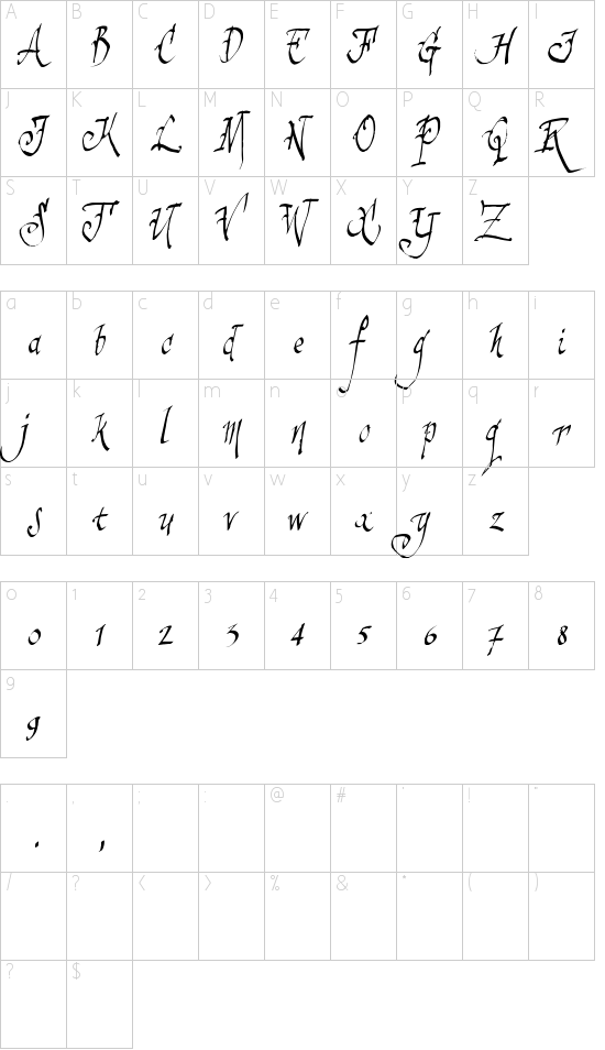 sinisterSam Schriftart Font Download Kostenlos