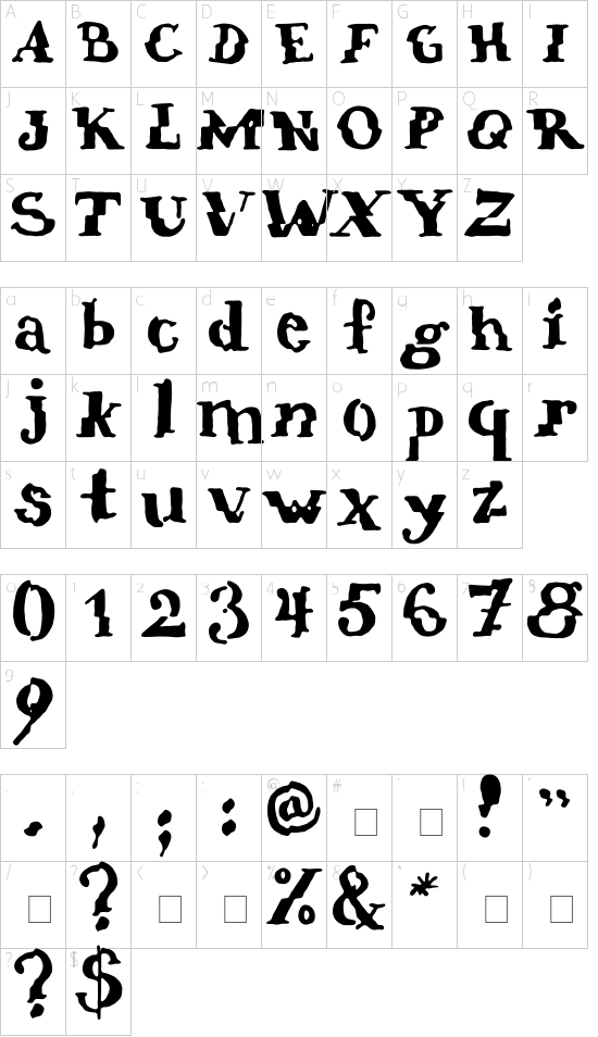 verrutscht Schriftart Font Download Kostenlos