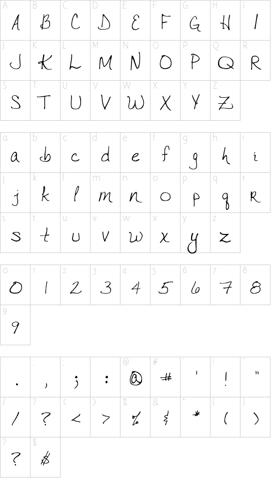 VTC JoeleneHand Schriftart Font Download Kostenlos