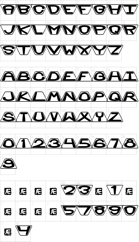 Zoidal (BRK) Schriftart Font Download Kostenlos