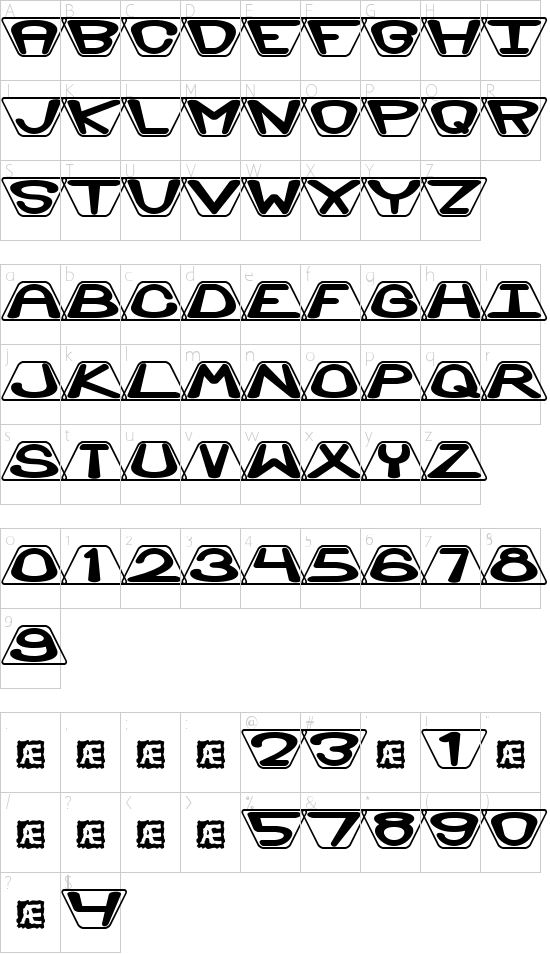 Zoidal BRK Schriftart Font Download Kostenlos